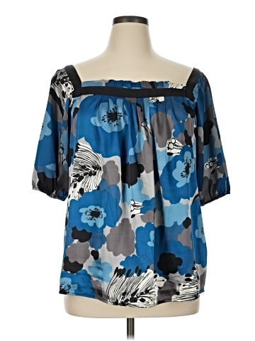 AGB Short Sleeve Blouse (view 1)