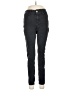 Seven7 Solid Black Jeans Size 10 - photo 1