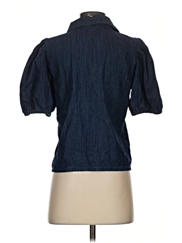Gap 3/4 Sleeve Button-Down Shirt (view 2)