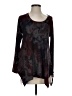 Soft Surroundings Burgundy Long Sleeve Blouse Size S (petite) - photo 1