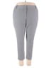 Talbots Solid Gray Casual Pants Size 20W Plus - photo 1