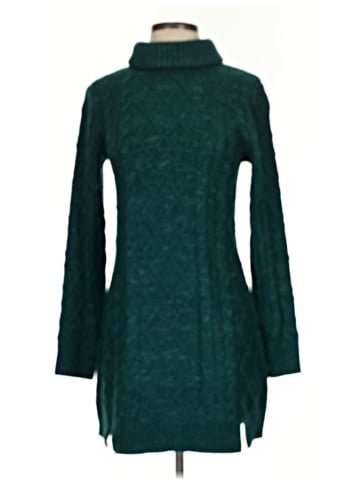 Blue Rain Turtleneck Sweater (view 1)