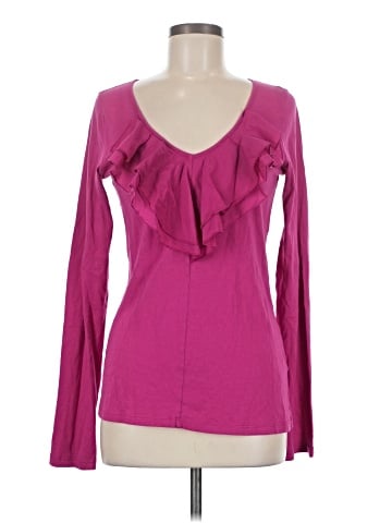 Velvet Long Sleeve T-Shirt (view 1)