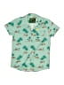 DIXXON Tropical Teal Green Short Sleeve Button-Down Shirt Size L (youth) - photo 1