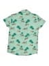 DIXXON Tropical Teal Green Short Sleeve Button-Down Shirt Size L (youth) - photo 2
