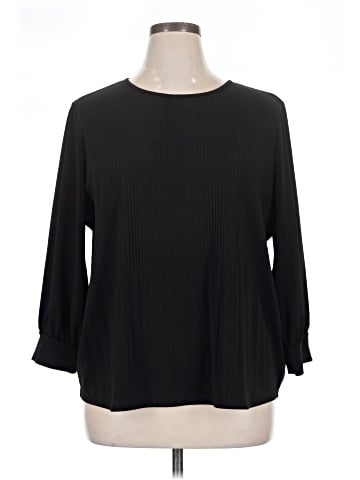 Adrianna Papell Long Sleeve Blouse (view 1)