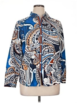 Chico's 3/4 Sleeve Button-Down Shirt (view 1)