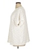 Shein Ivory Short Sleeve Blouse Size 1X - photo 5