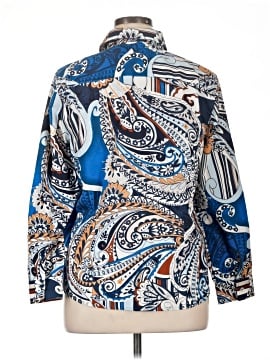 Chico's 3/4 Sleeve Button-Down Shirt (view 2)
