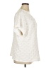 Shein Ivory Short Sleeve Blouse Size 1X - photo 4