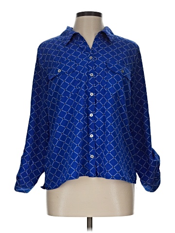 Notations Long Sleeve Blouse (view 1)