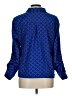 Notations Paisley Blue Long Sleeve Blouse Size L - photo 2
