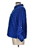 Notations Paisley Blue Long Sleeve Blouse Size L - photo 5