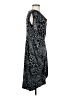 b-slim Paisley Silver Cocktail Dress Size S - photo 4