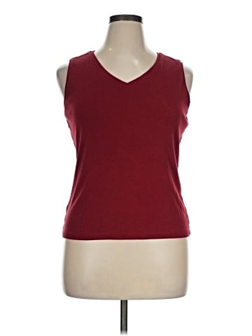 Ann Taylor Factory Sleeveless T-Shirt (view 1)