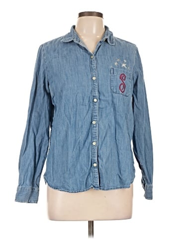 Old Navy Long Sleeve Button-Down Shirt (view 1)