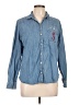 Old Navy Blue Long Sleeve Button-Down Shirt Size L - photo 1