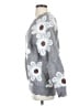 Unbranded 100% Polyester Floral Gray Pullover Sweater Size S - photo 5