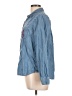 Old Navy Blue Long Sleeve Button-Down Shirt Size L - photo 5