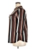 Bepei Stripes Brown 3/4 Sleeve Blouse Size XXL - photo 5