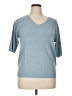Ella Moss Blue Pullover Sweater Size XL - photo 1