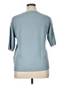 Ella Moss Blue Pullover Sweater Size XL - photo 2