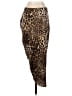BB Dakota 100% Polyester Animal Print Brown Casual Skirt Size 6 - photo 2