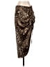BB Dakota 100% Polyester Animal Print Brown Casual Skirt Size 6 - photo 1