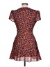 Glamorous 100% Polyester Paisley Red Casual Dress Size 10 Petite - photo 2