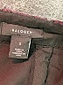 Halogen 100% Polyester Floral Solid Burgundy Formal Skirt Size 0 - photo 4