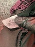 Halogen 100% Polyester Floral Solid Burgundy Formal Skirt Size 0 - photo 5
