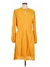 Old Navy Solid Yellow Casual Dress Size M - photo 1