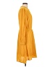 Old Navy Solid Yellow Casual Dress Size M - photo 4
