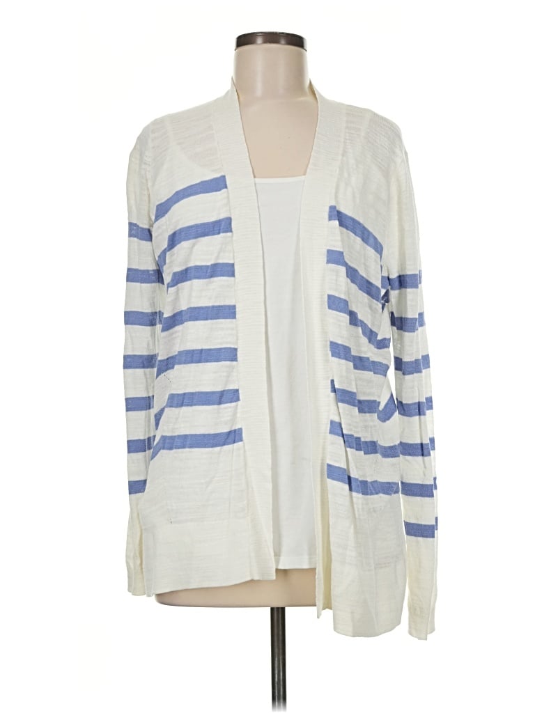 Ann Taylor Loft Cardigan Sweater In White