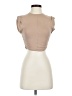 Bershka Tan Short Sleeve Turtleneck Size XS - photo 1