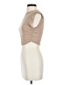 Bershka Tan Short Sleeve Turtleneck Size XS - photo 5