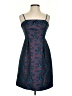 Leifnotes Paisley Blue Cocktail Dress Size 4 - photo 1