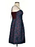 Leifnotes Paisley Blue Cocktail Dress Size 4 - photo 4