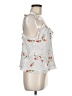 WAYF 100% Recycled Polyester White Sleeveless Blouse Size M - photo 4