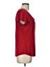 Chaps 100% Cotton Red Short Sleeve Henley Size L - photo 4
