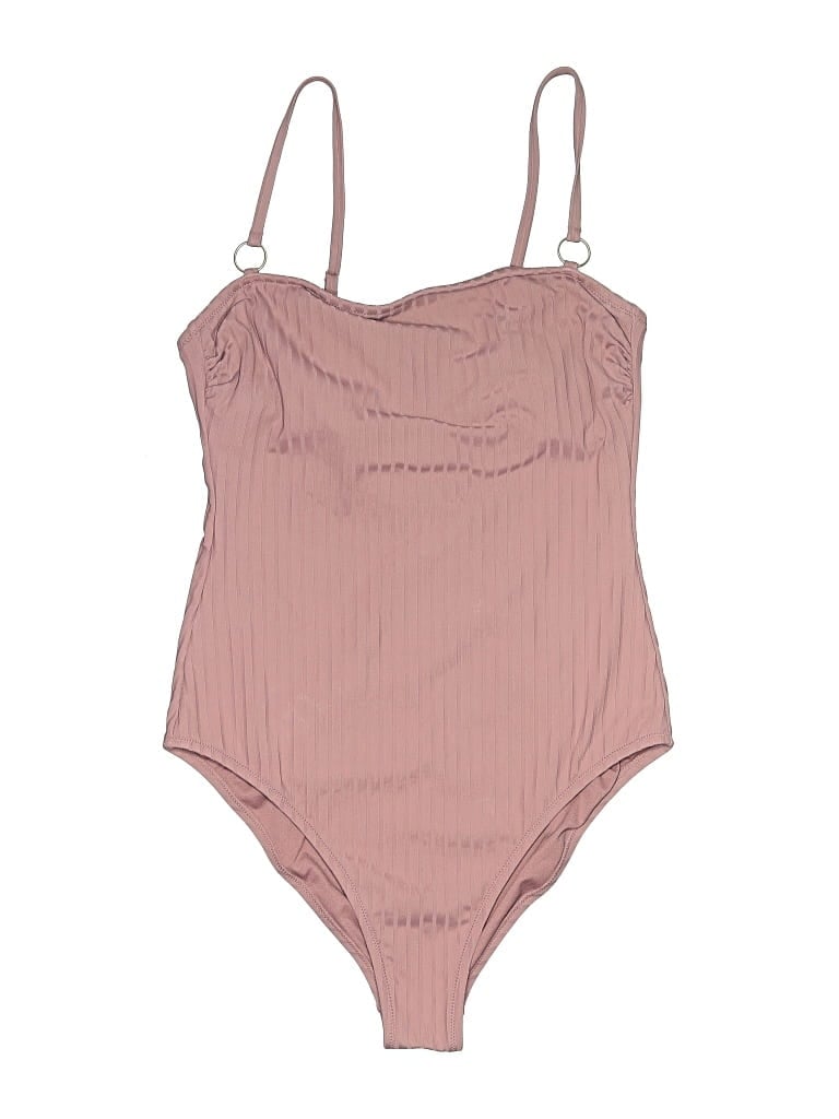 Pre-owned Shade & Shore One Piece Swimsuit In Pink