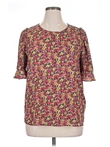 Pleione Short Sleeve Blouse (view 1)