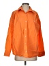 Divided by H&M Color Block Orange Long Sleeve Button-Down Shirt Size S - photo 1
