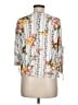 Daytrip White 3/4 Sleeve Blouse Size M - photo 2