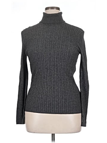 Evan Picone Turtleneck Sweater (view 1)