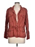 Sanctuary Brown 3/4 Sleeve Button-Down Shirt Size L - photo 1