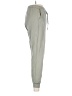 Active Basic Solid Gray Casual Pants Size S - photo 4
