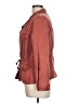 Sanctuary Brown 3/4 Sleeve Button-Down Shirt Size L - photo 5