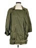 Current/Elliott 100% Cotton Green Raincoat Size XS (0) - photo 1