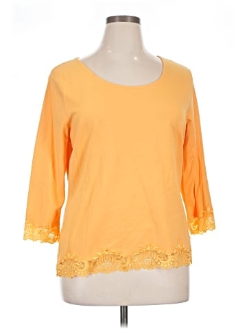 Coldwater Creek 3/4 Sleeve T-Shirt (view 1)